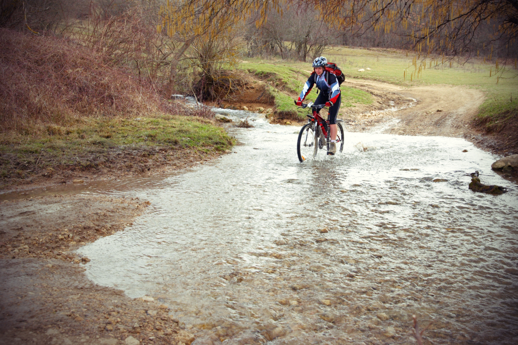 Bicicleta todo terreno en el Parque Natural de Cadí-Moixeró