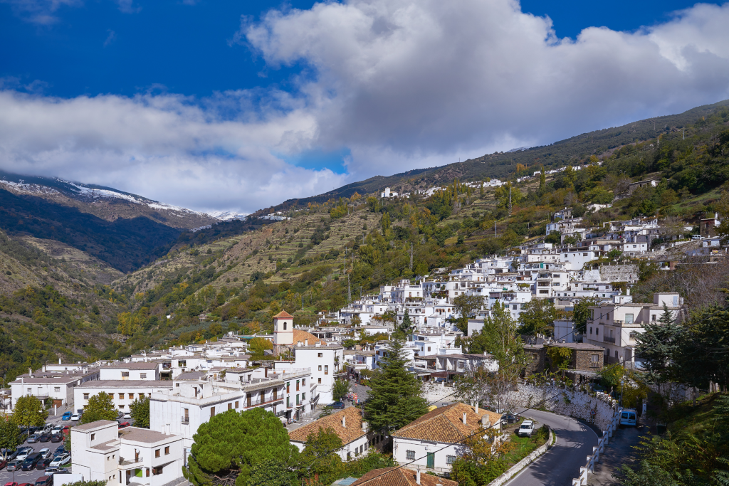 Pueblo de Pampaneira en Granada