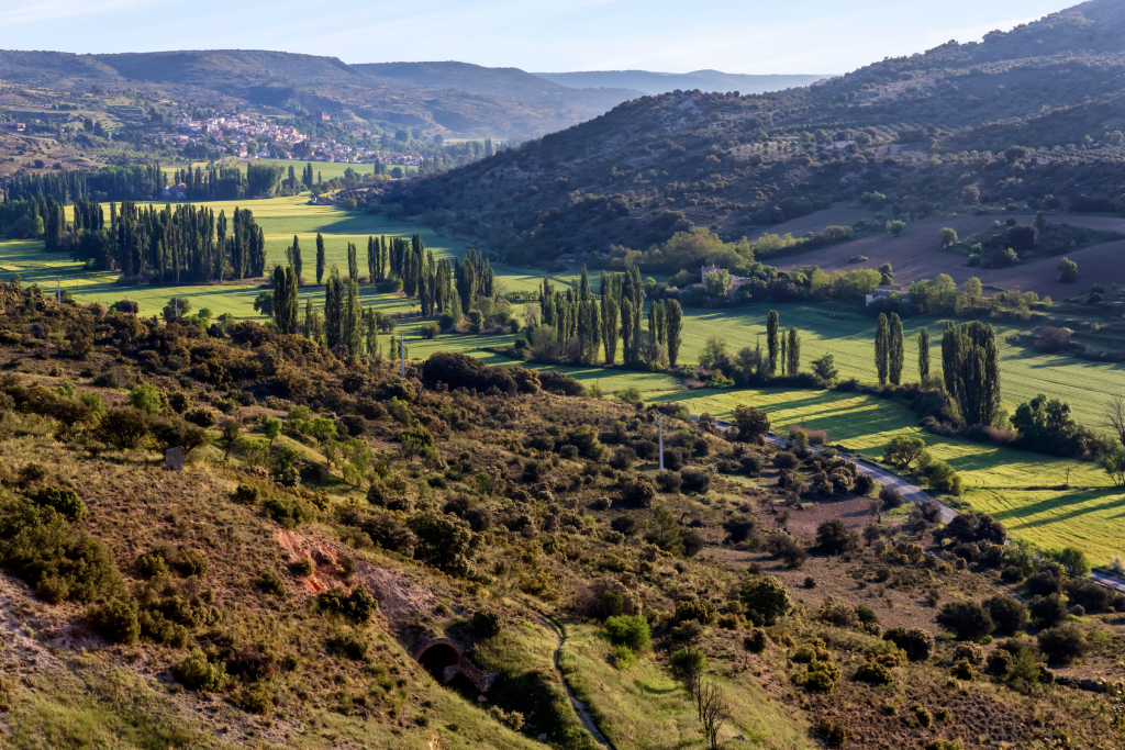 Ruta en bici por la Vía Verde del Tajuña