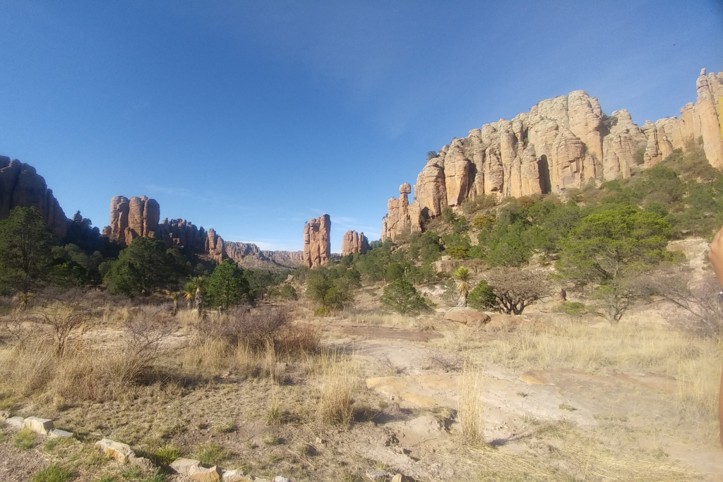 Vistas panorámicas de la Sierra de Órganos