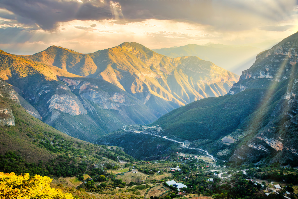 Vistas panorámicas en Sierra Gorda, Querétaro